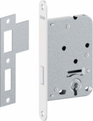 Abus kastdeurslot voorplaat wit