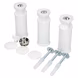 Sanivesk ophangbeugels design radiator wit