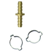 Stanley Luchtslang Koppelstuk 6x11mm met klemmen