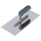 Suki plakspaan rvs hout handvat tand 6mm