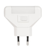 Prolight nachtlamp LED 1W warm wit met aan/uit-schakelaar 230V