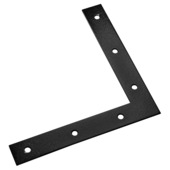 Waelbers raamhoek 120x120 mm zwart