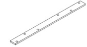 Waelbers koppelijzer 400x30 mm zwart