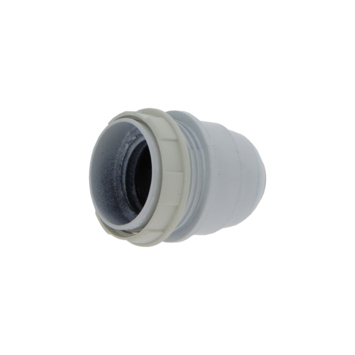 Profile fitting E27 met ring wit | Fittingen | GAMMA.be