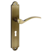 Deurkrukset Kaapstad sleutelgat 56mm brons