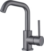 Atlantic wastafelkraan Olivier gun metal