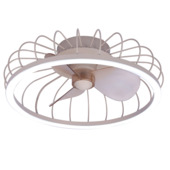 Brilliant plafondventilator Arezzo met lamp 36W, beige