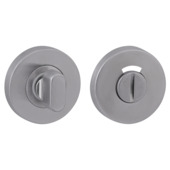 GAMMA vrij-bezet rozet rond RVS