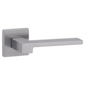 Gamma deurkruk set Astana vierkant rozet RVS