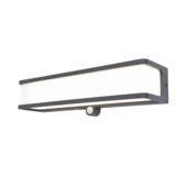 LUTEC tuinlamp Doblo Solar antraciet 16,5W met bewegingssensor