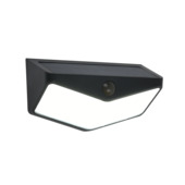 LUTEC wandlamp Wings Solar zwart 3,7W met bewegingssensor