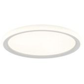 Brilliant plafondlamp Carloz 3 stappen dimbaar, wit