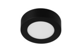 Prolight plafondlamp Vigo LED 6W rond 12cm zwart IP20