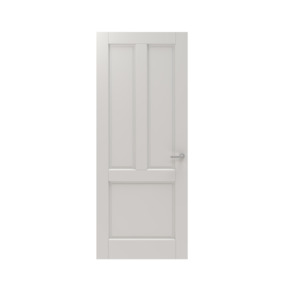Lundia binnendeur Frama En 2A03 wit gegrondverfd opdek rechts 88 x 201,5 cm