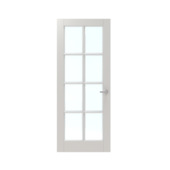 Lundia binnendeur Frama En 2F05 blank facet glas wit gegrondverfd stomp 93 x 231,5 cm