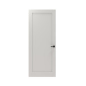 Lundia binnendeur Frama Tre 2A03 wit gegrondverfd opdek rechts 93 x 201,5 cm