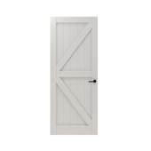 Lundia binnendeur Frama Fyra 2A07 wit gegrondverfd stomp 93 x 231,5 cm