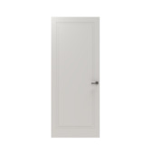 Lundia binnendeur Vika En BA01 RAL 9010 gelakt stomp links 83 x 201,5 cm