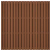 Schutting Andalusië keruing hardhout 180 x 180 cm