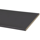 Werkblad AS28 265x60cm Donker Grijs