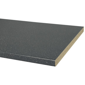 Werkblad AS38 265x60cm Graniet