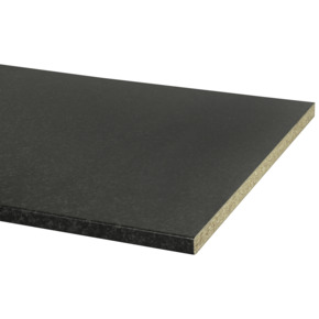 Werkblad AS28 265x60cm Nero Brasil