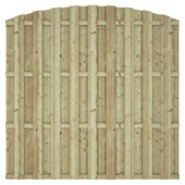 Schutting Wales toog grenen hout 180 x 180 cm