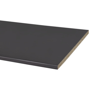 Werkblad ASQ28 260x80cm Donker Grijs