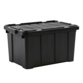 Iris Powerbox Opbergbox - 50L - 100% Recycled Kunststof - Zwart