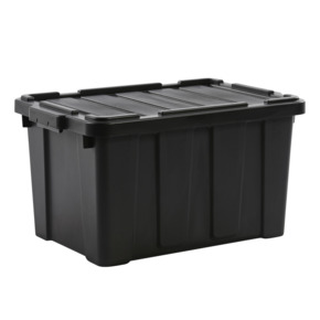 Iris Powerbox Opbergbox - 50L - 100% Recycled Kunststof - Zwart