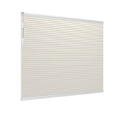 GAMMA dubbel plisségordijn gewoon raam 8221 creme verduisterend op maat