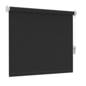 GAMMA rolgordijn draaikiepraam hout 1067 zwart lichtdoorlatend op maat