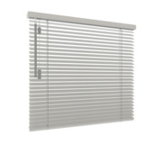 GAMMA houten jaloezie gewoon raam 6012 licht grijs 25 mm op maat