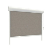 GAMMA rolgordijn draaikiepraam kunststof of aluminium 1068 grijs bruin lichtdoorlatend op maat