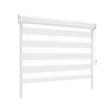 GAMMA duo rolgordijn draaikiepraam kunststof of aluminium 4023 grijs lichtdoorlatend op maat