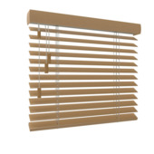 GAMMA houten jaloezie gewoon raam 6116 bamboe eiken 50mm  op maat