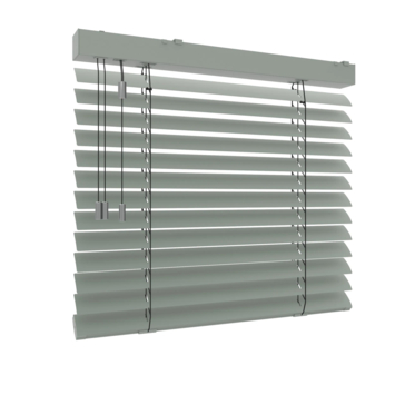GAMMA aluminium jaloezie gewoon raam 5236 groen mat 50mm  op maat