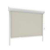 GAMMA rolgordijn draaikiepraam kunststof of aluminium 1051 licht taupe lichtdoorlatend op maat