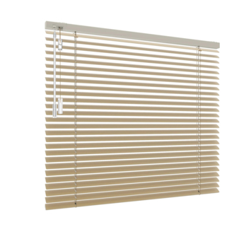 GAMMA aluminium jaloezie gewoon raam 5137 oker 25mm  op maat