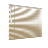 GAMMA aluminium jaloezie gewoon raam 5137 oker 25mm  op maat