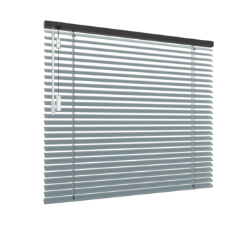 GAMMA aluminium jaloezie draaikiepraam kunststof of aluminium 5131 blauw grijs 25mm  op maat