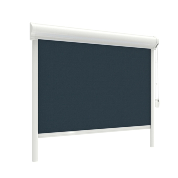 GAMMA rolgordijn draaikiepraam kunststof of aluminium 1171 donker groen verduisterend op maat