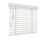 GAMMA houten jaloezie gewoon raam 6108 crème 50 mm