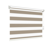 GAMMA duo rolgordijn gewoon raam 4027 taupe lichtdoorlatend op maat