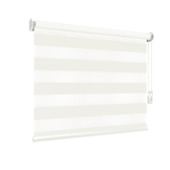 GAMMA duo rolgordijn gewoon raam 4028 wit lichtdoorlatend op maat