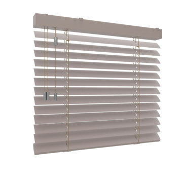GAMMA aluminium jaloezie gewoon raam 5234 donker taupe 50mm  op maat