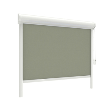 GAMMA rolgordijn draaikiepraam kunststof of aluminium 1170 groen verduisterend op maat