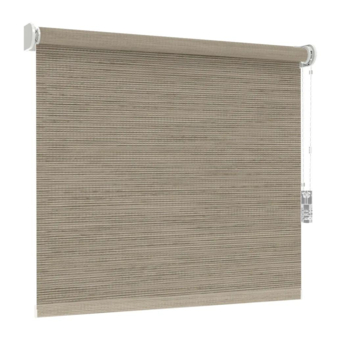 GAMMA rolgordijn draaikiepraam hout 1071 bruin lichtdoorlatend op maat