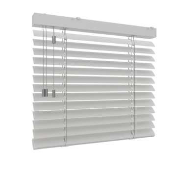 GAMMA aluminium jaloezie gewoon raam 5232 licht grijs mat 50mm  op maat