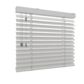 GAMMA aluminium jaloezie gewoon raam 5232 licht grijs mat 50mm  op maat